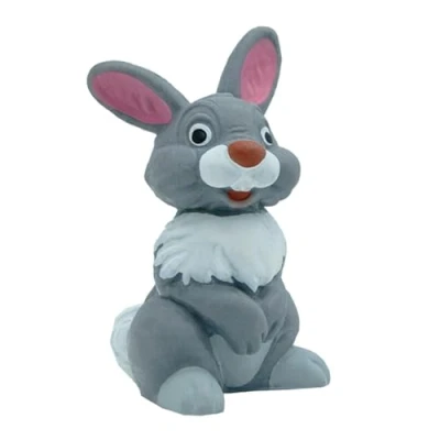 Abbildung von Bullyland 12421 Spielfigur Hase Klopfer aus Walt Disney Bambi, ca. 5,1 cm, detailgetreu, ideal als kleines Geschenk für Kinder ab 3 Jahren