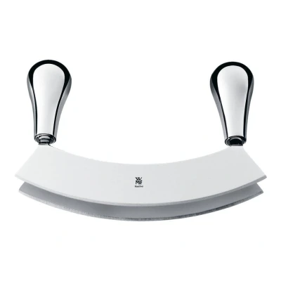 Abbildung von WMF Kräutermesser Wiegemesser zweischneidig 18 cm, geschmiedeter Spezialklingenstahl, Kräuter zum feinen Zerkleinern oder Hacken