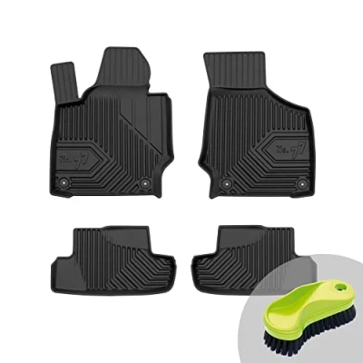 Abbildung von FROGUM No.77 Gummimatten Ganzjahresset von Auto Fußmatten Autofussmatten für Audi TT 8J 2006 2014 Langlebiges TPE Material