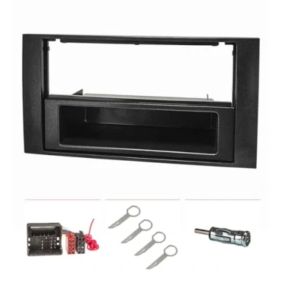 Abbildung von tomzz Audio Radioblende Set passt für Ford Focus 2 Fiesta C Max S Galaxy Monde Autoradio