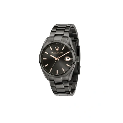 Abbildung von Maserati Attrazione GUN DIAL Uhr, Damen, Größe: One Size, Schwarz