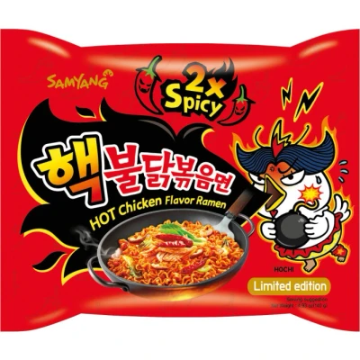 Abbildung von Samyang Instant Noodles Extra Spicy Chicken (5 PACK)