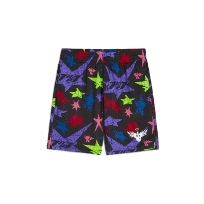 Abbildung von Puma LaMelo Star Vision Shorts Herren Mit Colorful Black/Aop Größe: XXL