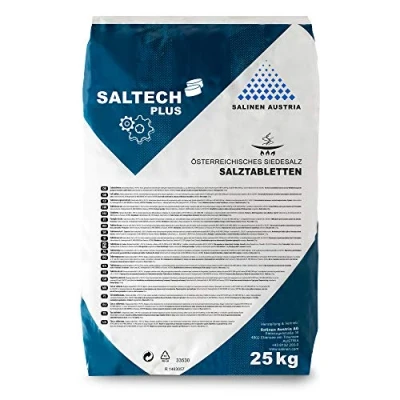 Abbildung von SALTECH Plus 25 kg Sack Salztabletten Regeneriersalz Siedesalz Wasserenthärter