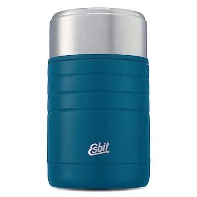 Abbildung von Esbit Thermobehälter Majoris für Essen Warmhaltebehälter 800 ml in Polar Blue aus Edelstahl warme und kalte Speisen