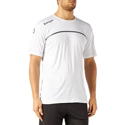 Abbildung von Kempa Kinder Emotion 2.0 Poly Shirt Poloshirt, weiß/Anthra, 116