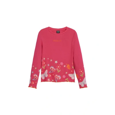 Abbildung von Desigual Langarmshirt für Kinder, Größe: 158/164, Red
