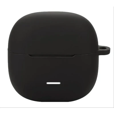 Abbildung von GIOPUEY Hülle Kompatibel mit Xiaomi Redmi Buds 6 Lite, Silikon Stoßfeste Schutzhülle, Ultradünn Case Cover, Kein Geruch, Schwarz