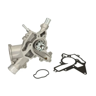 Abbildung von SKF VKPC 85310 Wasserpumpe mit Dichtungen ohne Motortemperaturfühler für Keilrippenriementrieb OPEL: Astra H GTC, Meriva A, Agila A
