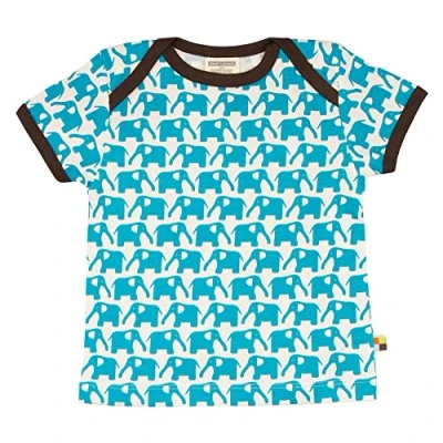 Abbildung von loud + proud Baby Jungen 204 T Shirt, TÃƒ¼rkis (Aqua), 74 80 EU