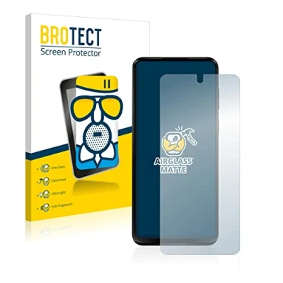Abbildung von BROTECT Entspiegelungs Schutzglas für Motorola Moto G13 Schutz Folie Panzerfolie Glas Matt [Extrem Kratzfest 9H, Anti Reflex, Fingerprint]