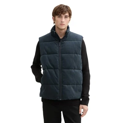 Abbildung von TOM Tailor Denim Weste, Herren, Größe: XXL, Dark gable green