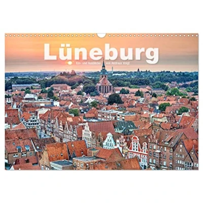 Abbildung von LÜNEBURG Ein und Ausblicke von Andreas Voigt (Wandkalender 2025 DIN A3 quer), CALVENDO Monatskalender