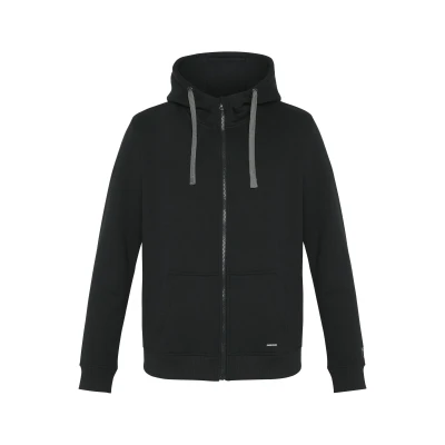 Abbildung von Chiemsee Kapuzen MIT LOGO Sweatjacke, Herren, Größe: Large, Black beauty neu