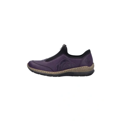 Abbildung von Rieker Slip On Sneaker, Schlupfschuh, Freizeitschuh, Halbschuh mit MemoSoft Ausstattung