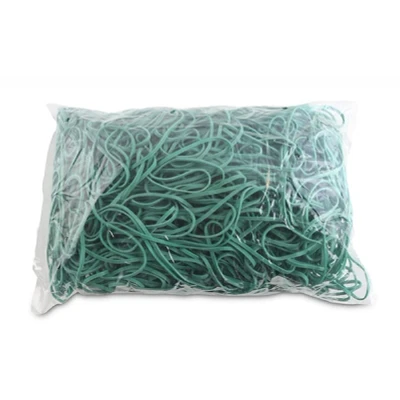 Abbildung von OFFICE PRODUCTS Gummibander Durchmesser: 130mm Farbe: Grün/Gewicht: 1000g 1 kg/Haushaltsgummi Gummiringe Gummi/Kautschuk 60% / Gummis für Zuhause Büro Schule