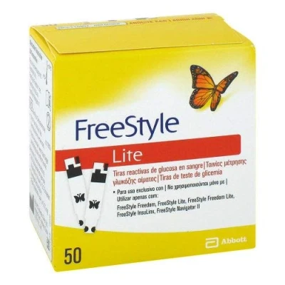 Abbildung von Freestyle Lite Teststreifen ohne Codiere 50 St