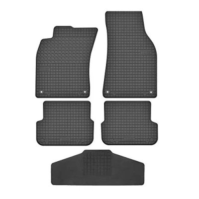 Abbildung von Fußmatten vorne 2er Set für Audi A6 C6 2006 2011 Gummi Gummimatten