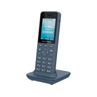 Abbildung von Grandstream WiFi Handset WP826 Schnurloses Wi Fi IP Telefon mit integriertem Dualband 6 802.11a/b/g/n/ac/ax und 12 Stunden Sprechzeit.