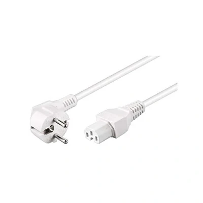 Abbildung von Goobay 93277 Warmgerätekabel mit C15 Buchse Netzkabel für Wärmeplatte / Stromkabel 3 polig CEE Kabel Heißgerätestecker Warmgerätestecker Schwarz 2m