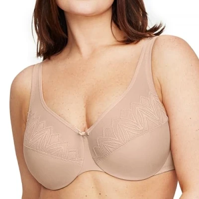 Abbildung von Glamorise Große Größen Plusgröße Wonderwire Minimizer BH mit Bügel Nr. 9003
