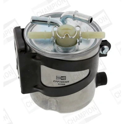 Abbildung von CHAMPION CFF100495 Kraftstofffilter Leitungsfilter, ohne Anschluss für Wassersensor 10 RENAULT: MEGANE 2, GRAND SCENIC 2