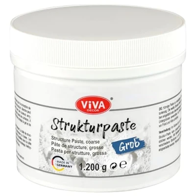 Abbildung von Strukturpaste Grob, White