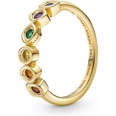 Abbildung von PANDORA, Marvel The Avengers Infinity Stones Ring, Size 60