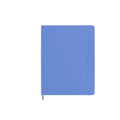 Abbildung von Moleskine Notizbuch XL Blanko Weicher Einband Hortensienblau
