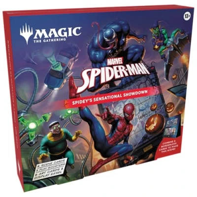 Abbildung von Magic: The Gathering Marvel&#039;s Spider Man Szenenbox Spideys sensationeller Showdown (Englische Version)