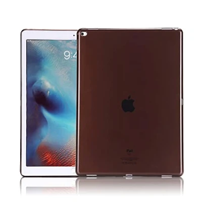 Abbildung von Asgens iPad Air 2 2014 9,7&#039;&#039; Hülle, Schwarz Klar Dünne Silikon Weiche TPU Tablet Computer Stoßfest Hülle für 9.7 Zoll Modell A1566 A1567