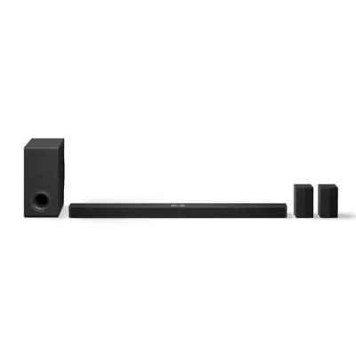 Abbildung von LG S90TR Intelligente Soundbar, 670 W Leistung und 7.1.3 Kanäle, Dual Wireless Lautsprecher, 3 vertikale Surround Sound Dolby Atmos DTS:X, Hi Res 24Bit/96kHz