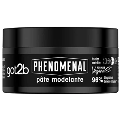 Abbildung von Schwarzkopf Got2b Phenomenal Moulding Paste 2 x 100 ml
