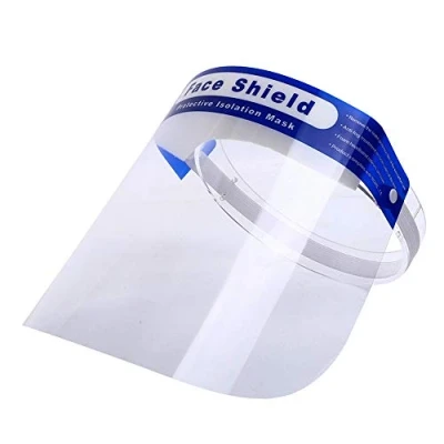 Abbildung von TEMPO DI SALDI Integral Schutzvisier aus Polycarbonat, transparent, verstellbar