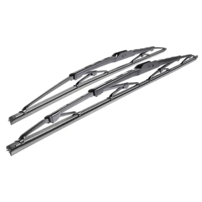 Abbildung von Mossa Vordere Scheibenwischer kompatibel mit Skoda Octavia I (09.1996 12.2010) Wischerblätter Standard. Set für Frontscheibe (Fahrer + Beifahrerseite) (530 mm / 480 mm)