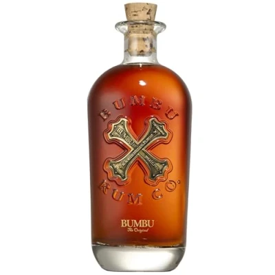 Abbildung von BUMBU The Original Rum, Craft Rum Flavour Spirit, Bourbon Fass gereift, Perfekt für Cocktails, karibischer in der 0,7 Liter Flasche, 40% Vol