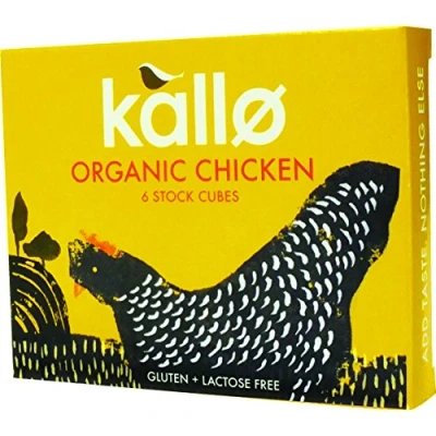 Abbildung von Kallo Organic Chicken Stock Cube 66 g (Pack of 15)