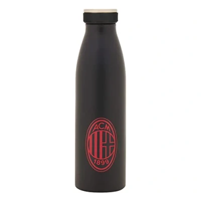 Abbildung von AC Milan Bottle Unisex Erwachsene, Schwarz, Rot