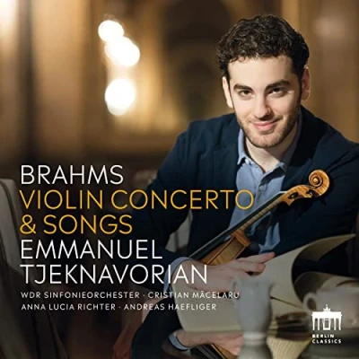 Abbildung von Brahms: Violin Concerto &amp; Songs