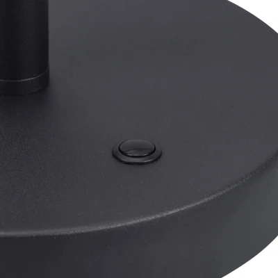 Abbildung von Trio Leuchten LED Tischleuchte Sequence 541810208, Aluminium Messing/Schwarz matt, inkl. 20.5 Watt LED, Switch Dimmer, Farbwechsel