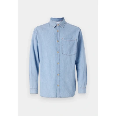 Abbildung von Jack &amp; Jones Jjicreek Jjshirt Hemd, Herren, Größe: Large, Blue denim