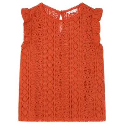 Abbildung von Springfield Bluse, Damen, Größe: 36, Orange