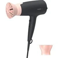 Abbildung von Philips Series 3000 Haartrockner mit ThermoProtect Aufsatz 2100W, Ionisierungsfunktion, 6 Hitze und Geschwindigkeitsstufen (Modell BHD350/10)
