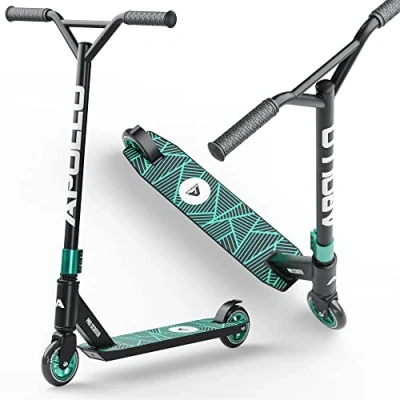 Abbildung von Apollo Kinderroller Genius Pro Robuster Freestyle Scooter für Kinder ABEC 9 Kugellager Tretroller 10 Jahre ab 6 Jahren perfekt auch als Stadtroller