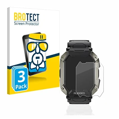 Abbildung von BROTECT Schutzglas für Kospet Tank M1 Pro (3 Stück) Schutzfolie Panzer Folie Glas [Extrem Kratzfest 9H, Anti Fingerprint, Ultra Transparent]