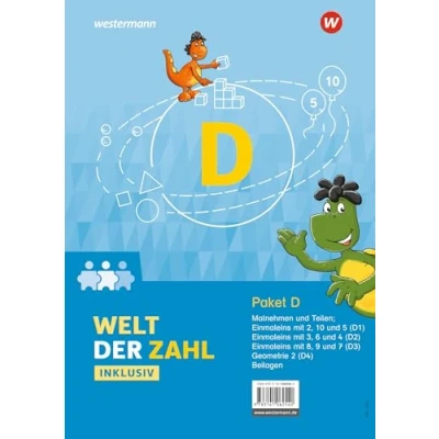 Abbildung von Welt der Zahl Inklusiv Ausgabe 2021: Inklusionspaket D Hefte D1 bis D4 (Welt Zahl: Inklusionsmaterialien 2021)