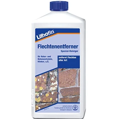 Abbildung von LITHOFIN Flechtenentferner, 1 Ltr Naturstein Reiniger