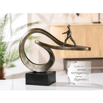 Abbildung von Casablanca by Gilde Dekofigur &quot;Skulptur &quot;Path&quot;&quot;