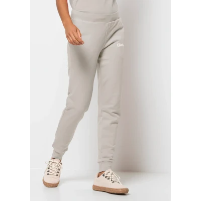 Abbildung von Jack Wolfskin Essential Jogginghose, Damen, Größe: Large, Winter pearl