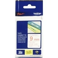 Abbildung von Brother TZe 222 (9 mm) Rot bis weiß Tape